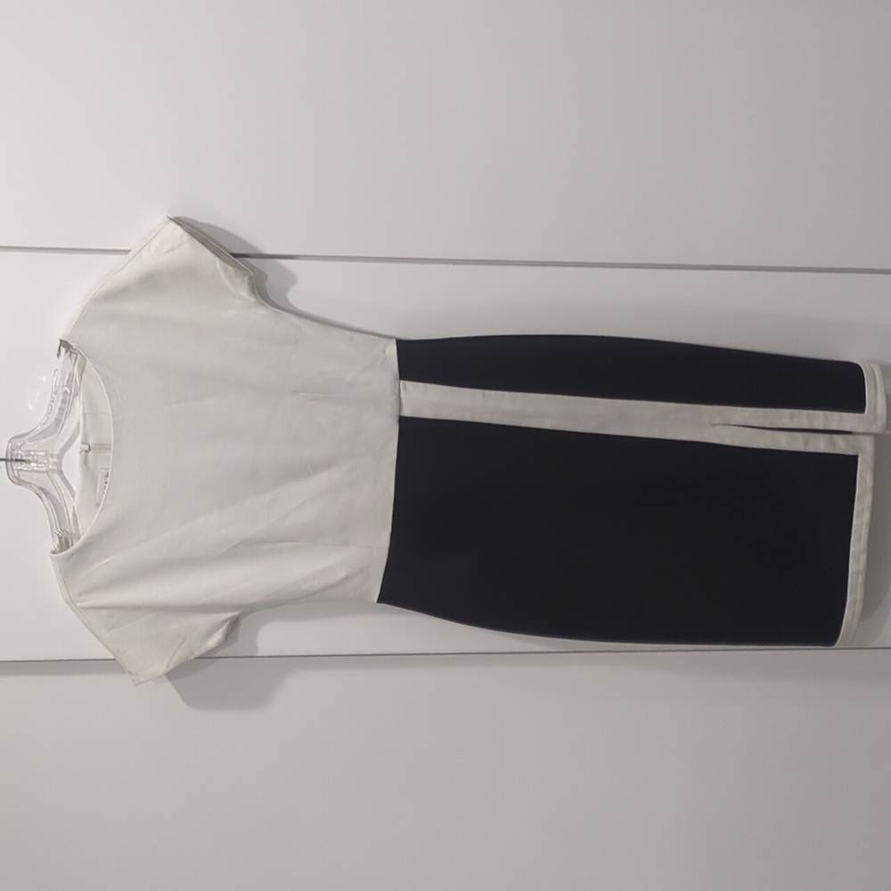 Black & blue dress Freda size 8 S3